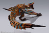 Bandai S.H.MonsterArts Tigrex Figure (Monster Hunter Rise)