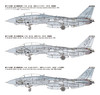 Fine Molds 1/72 US Navy F-14A Tomcat Gulf War Plastic Model