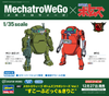 Hasegawa 1/35 Mechatro WeGo Votoms Collaboration Series Vol.1: Scopedog & Kiriko Plastic Model