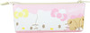 T's Factory Sanrio Slim Boat-Shaped Pouch - Blue & Pink - Cinnamoroll and Hello Kitty