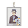 Pokemon Center Original Photo Frame Style Acrylic Keychain Larry & Komala (Pokemon Trainers)
