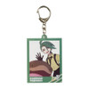 Pokemon Center Original Photo Frame Style Acrylic Keychain Rika & Clodsire (Pokemon Trainers)