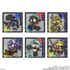 Bandai Candy Splatoon 3 Tableturf Battle Metallic Sticker Collection 20pcs Box