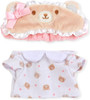 Sanrio Dress-Up Clothes for Plush Toy S Bear Motif Loungewear (Pitatto Friends)