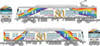 Tomytec Enshu Railway Type 2000 80th Anniversary Wrapping 2 Cars Set D (N scale)