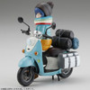 Kaiyodo ARTPLA 1/24 Shima Rin & Bike Plastic Model (Laid-Back Camp/Yuru Camp)