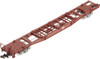 Tomix 8714 JR Freight Car Type KOKI 50000 (Gray Bogie/No Container/with Taillight) (N scale)