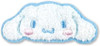 T's Factory Sanrio Mokomoko Fluffy Embroidery Sticker Cinnamoroll