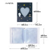 Morimotosangyo Photocard Collect Book/Holder 40 Pockets - Sanrio Bad Batz-Maru