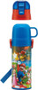 Skater Ultralight 2WAY Stainless Steel Bottle (Mario Movie)