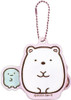 T's Factory Sumikko Gurashi Hyokkori Acrylic Key Chain Shirokuma