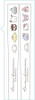 T's Factory Sanrio Characters Clear Chopsticks (18cm) Face Line-up