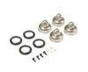 Kyosho IFW469B Aeration Cap Set(Threaded Big Shock/MP9)