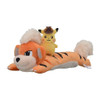 Pokemon Center Original Plush Pencil Case Pikachu and Growlithe (Detective Pikachu Returns!)