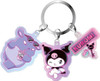 T's Factory Sanrio Charm Keychain Kuromi & Baku