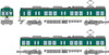 Tomytec My Town Railway Collection MT05 Keihan Electric Railway (Keihan Electric Railway Series 2600) 2 Cars Set (N scale)