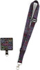 Sanrio Phone Tab & Lanyard - Sanrio Characters (Sanrio Vivid Neon)