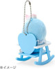 Sanrio Mascot Holder with Baby Chair - Kuromi