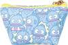 T's Factory Triangle Mini Pouch - Sanrio Hangyodon (Gyugyu Pattern)