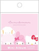 T's Factory Sanrio Characters Mini Scrapbook Album - Pink