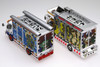 Aoshima Decoration Truck 1/32 Fuujin & Raijin Plastic Model