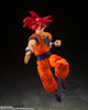 Bandai S.H. Figuarts Super Saiyan God Son Goku -Saiyan God of Virtue- Figure (Dragon Ball Super)