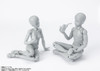 Bandai S.H. Figuarts Body-kun School Life Edition DX SET Figure (Gray Color Ver.)