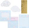 Sanrio Mini Letter Set Cinnamoroll (Plushie Design Stationery)