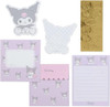 Sanrio Mini Letter Set Kuromi (Plushie Design Stationery)