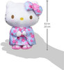 Nakajima Plush Doll Hello Kitty Sakura Kimono Light Blue