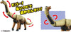 Takara Tomy Ania Kingdom Big Ania Bracchio (Brachiosaurus)