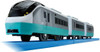 Takara Tomy Plarail S-19 E657 Series Limited Express Hitachi (Revival Color Green)