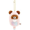 San-x Rilakkuma Keychain Plush - Chairoikoguma Thermometer (Rilakkuma Hospital)