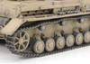 Tamiya 25208 1/35 German Tank Panzerkampfwagen Ausf.F & Motorcycle Set 'North Africa' Plastic Model