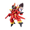 Bandai TINY SESSION VF-19 Kai Fire Valkyrie with Nekki Basara (Macross 7)