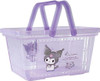 T's Factory Sanrio Clear Chara Basket Nuance / Kuromi