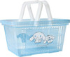 T's Factory Sanrio Clear Chara Basket Nuance / Cinnamoroll