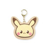 Pokemon Center Original PokePeace Soft Embroidery Keychain - Pikachu