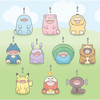 Pokemon Center Original 1, 2 and... Pokan! Soft Vinyl BIG Mini Figure (SINGLE RANDOM)
