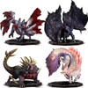 Capcom Figure Builder Cube 4Figure Set Box (Gore Magala / Crimson Glow Valstrax / Magnamalo / Mizutsune) Figure (Monster Hunter)