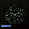 T's Factory Sanrio Luminescent Wall Clock Space Neon