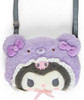 Sanrio Plush Shoulder Bag - Kuromi (Baby)