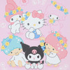 Sanrio Notebook Sanrio Friends Pink