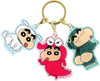 T's Factory 3 Charm Keychain Crayon Shin-chan / Shin-chan in Costumes