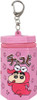 T's Factory Silicone Mini Pouch Crayon Shin-chan / Chocobi (Pink)