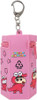 T's Factory Silicone Mini Pouch Crayon Shin-chan / Chocobi (Pink)