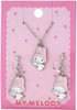 Sanrio Accessory Set Necklace & Clip-On Earrings - My Melody