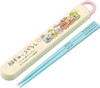 Skater Sumikko Gurashi Chopsticks with Case (Movie Sumikko Gurashi 3)