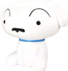 T's Factory Crayon Shin-chan Soft Plastic Piggy Bank Shiro