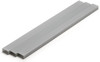 Wave Pla=Materials [Gray] Rectangular Pipe 6 x 12 mm 4pcs